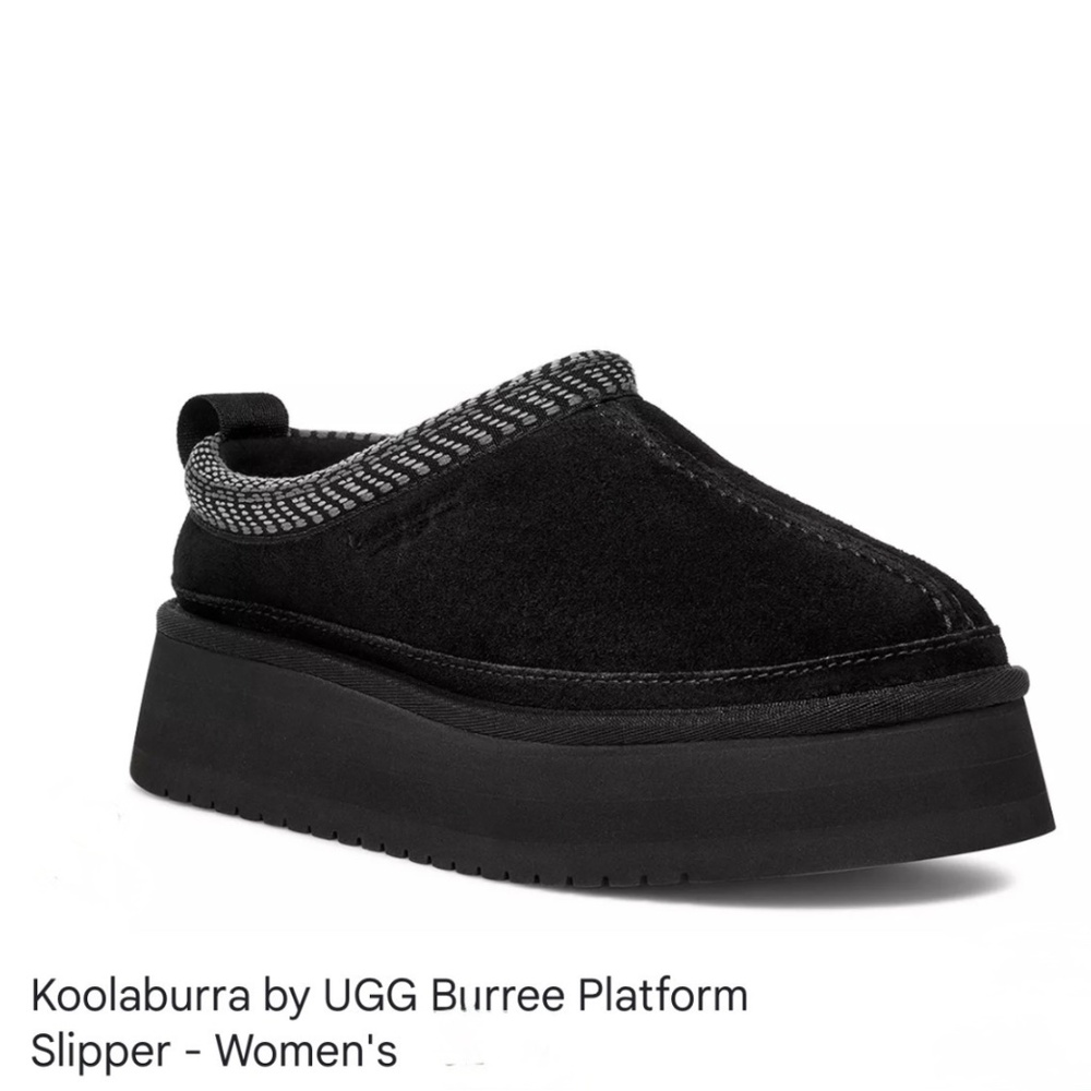 NWT Women's Kookaburra by UGG Burree Platform Slipper Size 10